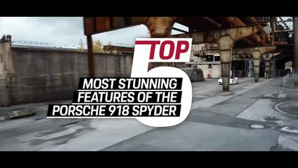 Porsche Top 5 Most stunning features of the 918 Spyder with Ansel Elgort & Lars Kern