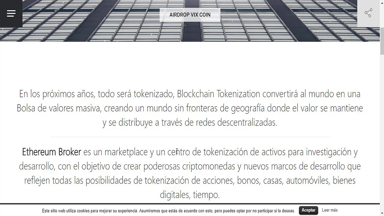 Gana Tokens VIXcoin en airdrop