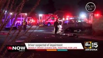 Driver from deadly crash in Phoenix suspected of impairment