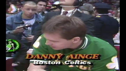 Larry Bird Wins 1988 3-Point Shootout in Warm-Up Jacket