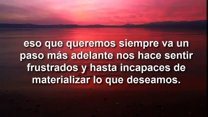 Si algo es para ti, no necesitas perseguirlo