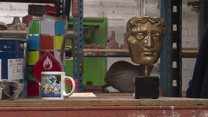 How Bafta's award statuettes are made