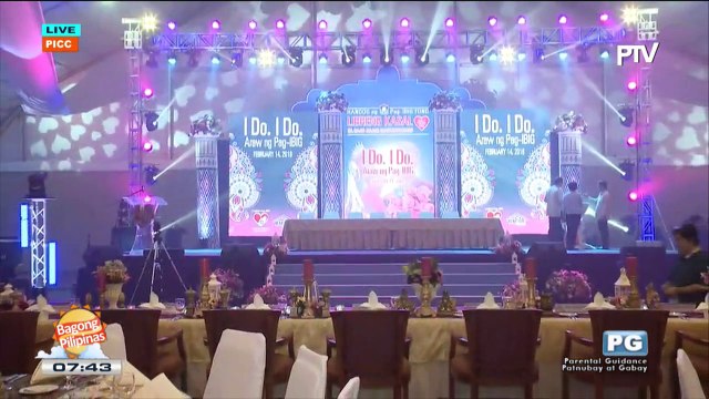 ON THE SPOT: Pag-ibig Fund, naghandog ng kasalang-bayan ngayong Valentine's Day