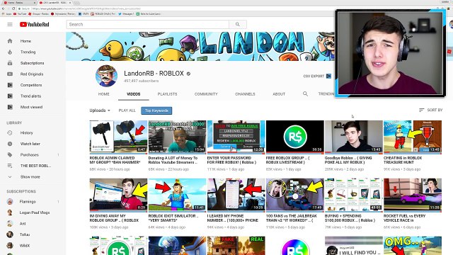 Poke Traded Me Back Roblox Account Is Back Dailymotion Video - landonrb yt roblox