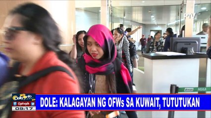 DOLE: Kalagayan ng OFWs sa Kuwait, tututukan