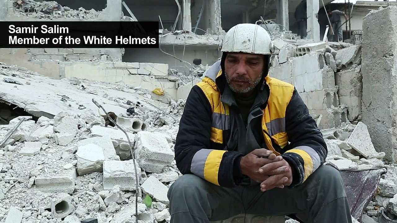 Under bombs, Syria rescuers forced to save their own