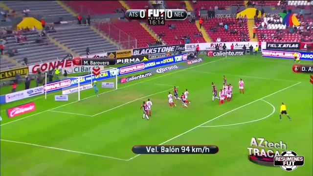 Atlas vs Necaxa 1-1 Resumen Goles Liga Mx 13/02/2018
