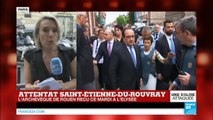 Attentat terroriste : François Hollande réunira mercredi matin les représentants du culte