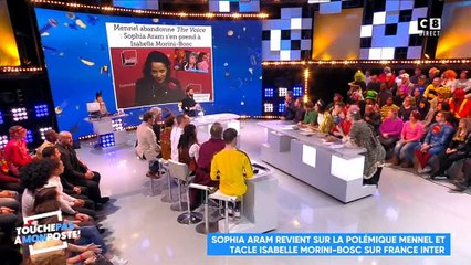 Gilles Verdez flingue Sophia Aram dans "Touche pas à mon poste" sur C8 - Regardez