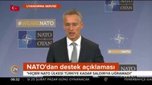 NATO'dan Türkiye'ye destek açıklaması