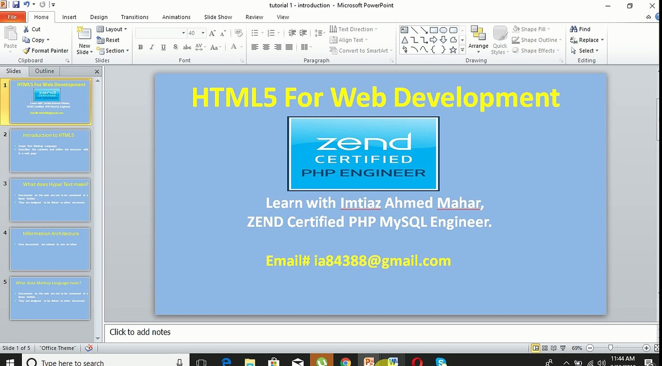 HTML Tutorial#1 for Beginners -Introduction