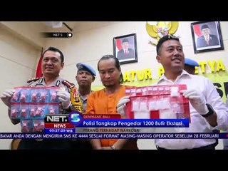 Polisi Tangkap Pengedar 1200 Butir Ekstasi - NET 5