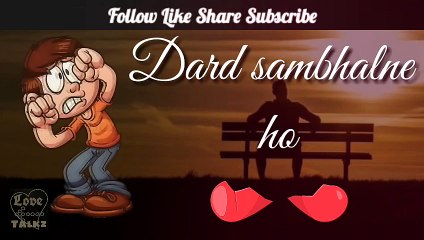 Tujhse Naraaz Nahi  moody song sad breakup feeling low by Love Talkz