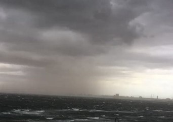 Howling Winds Whip Up Dust Storm in Melbourne