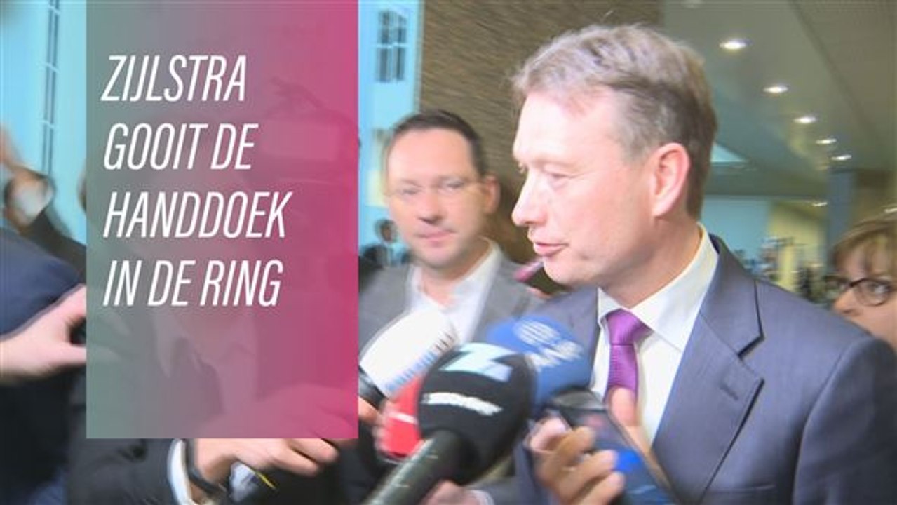Halbe Zijlstra treedt af