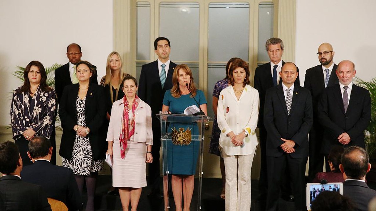 El grupo de Lima declara a Maduro persona non grata