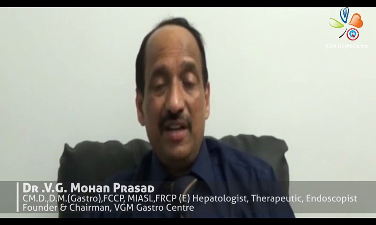 Dr.V.G.Mohan Prasad explains about blood stool Causes and Diagnosis Procedure