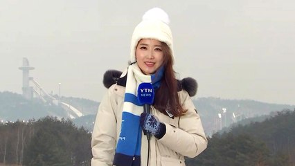 강풍 부는 평창...내일 맑고 바람 약해져 / YTN
