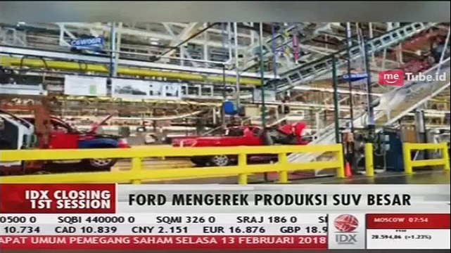 Target Produksi Ford Akan Naik 25 Persen