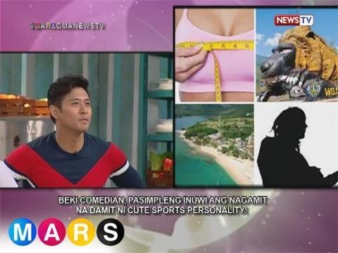Mars Mashadow: Beki Comedian, pasimpleng tinago ang damit ng isang sports personality!