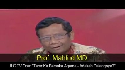 Prof. Mahfud MD: "Jangan Mudah Kafir - Kafirkan Orang Lain