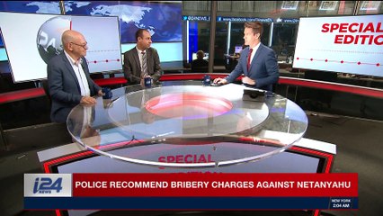 SPECIAL EDITION | Police recommend bribery charges against Netanyahu | Wednesday, February 14th 2018