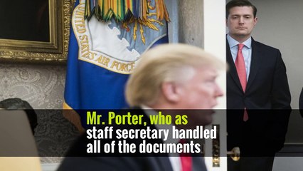 White House Let Rob Porter Keep Job Even After Receiving Final F.B.I. Report