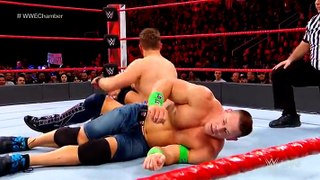 Johan Cena vs the Miz for Wrestlemania chamber match || WWE Monday Night RAW