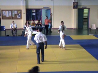 Vincent son combat pour la place de 3 championnat de la Réunion Cadets 2018