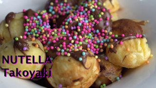 NUTELLA Takoyaki Recipe!