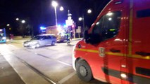 Besançon : deux voitures accidentées, les tramways immobilisés