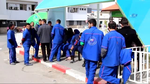 Gazze'de Sağlık Krizi- Temizlik Görevlilerinin Grevi Sağlık Hizmetlerini Durdurdu