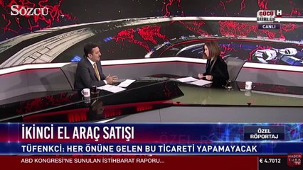 Tüfenkçi: '8 yaş altı araçlarda ekspertiz şartı getiriyoruz'