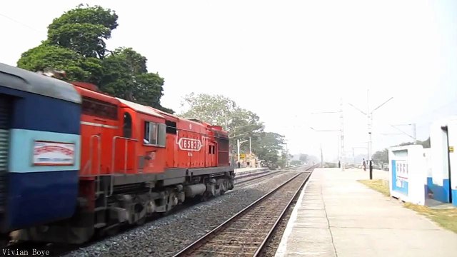 SPJ WDM-3A JANSADHARAN EXPRESS | DUST BLAST 2011