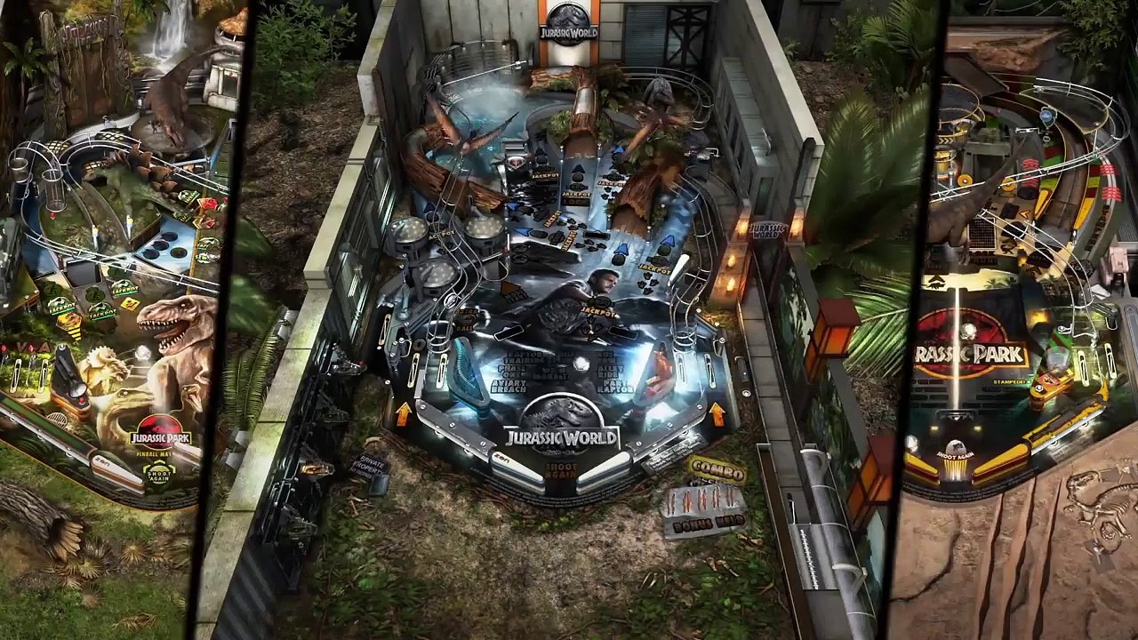 Pinball FX3 – Jurassic World Pinball - Announcement Trailer - PS4