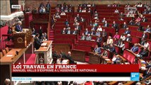 Loi Travail : le premier ministre Manuel Valls invoque le 49-3, l'opposition quitte l'Assemblée