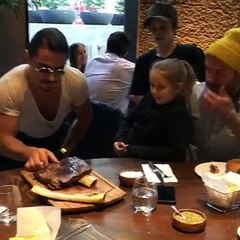 David Beckham'dan Nusret paylaşımı 1