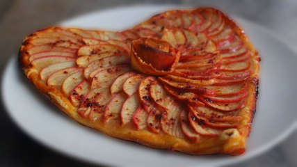 Recette de Tarte aux Pommes Spécial Saint Valentin !