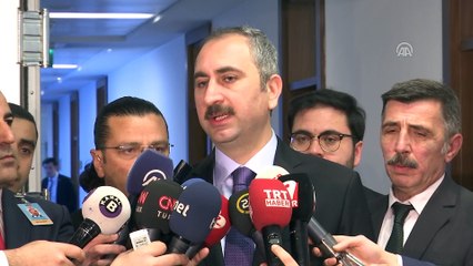 Adalet Bakanı Gül - Şehit Özalkan'ın emekli ikramiyesine haciz işlemi başlatılması - ANKARA