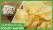 Crispy Thin Potato Chips | Potato Wafers Recipe In Telugu | Aloo Chips Recipe | బంగాళదుంప చిప్స్