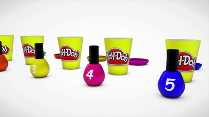 Learn Color Make up Pig Play-doh Learn Number W Cartoon Nursery Rhymes For Children