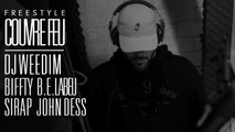 DJ WEEDIM x BIFFTY x B.E.LABEU x SIRAP x JOHN DESS - Freestyle dans COUVRE FEU sur OKLM RADIO