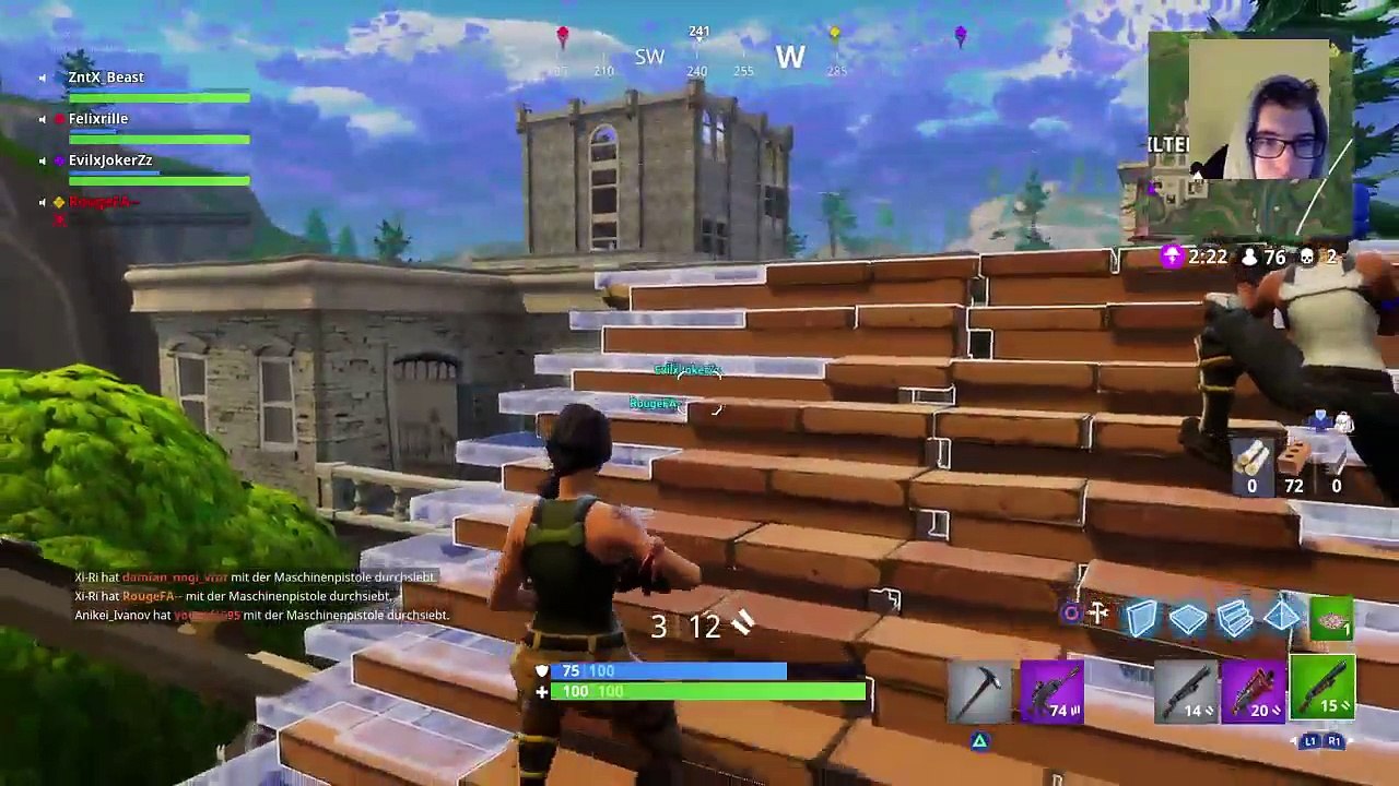 Fortnite squad zocken