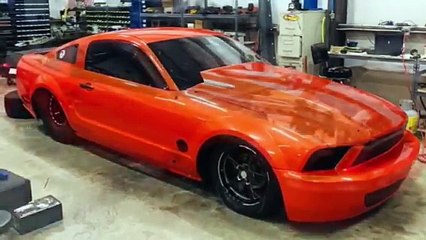 Street Outlaws BOOSTED GT NEW BIG TIRE CAR!!! ITS ALIVE!