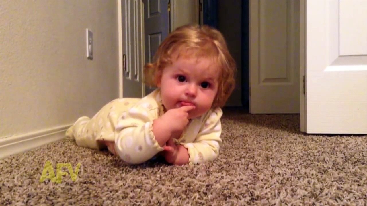 Baby Suddenly Realizes She Has A Tongue