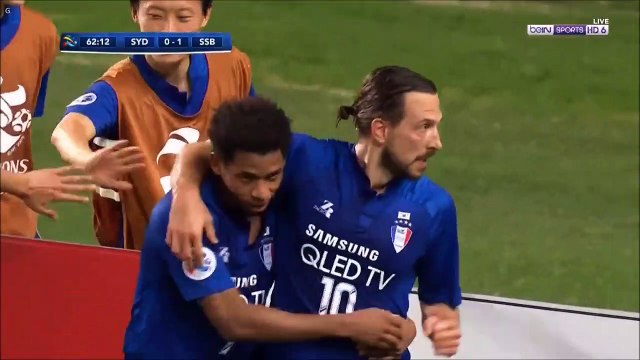 0-1 Dejan Damjanovic Goal AFC Asian Champions League Group H - 14.02.2018 Sydney FC 0-1 Suwon...