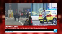 Explosions à Bruxelles : les premières images des déflagrations à l'aéroport de Zaventem
