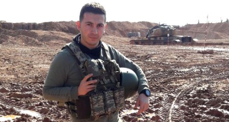 Suriye'deki Askere, Eşinden Sevgililer Günü Sürprizi