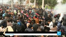 La police macédonienne use de gaz lacrymogènes contre des migrants à sa frontière avec la Grèce