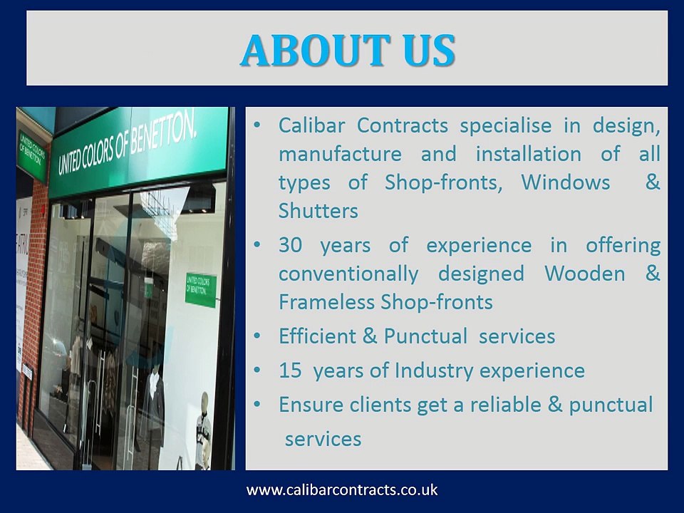 Shop The Best Double Glazed Shop Fronts & Security Shutters in London UK